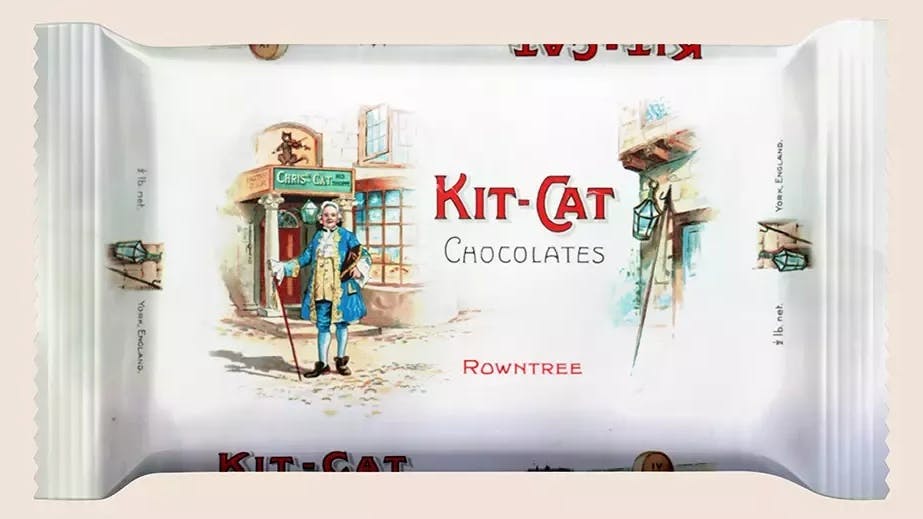 classic KitKat candy packaging