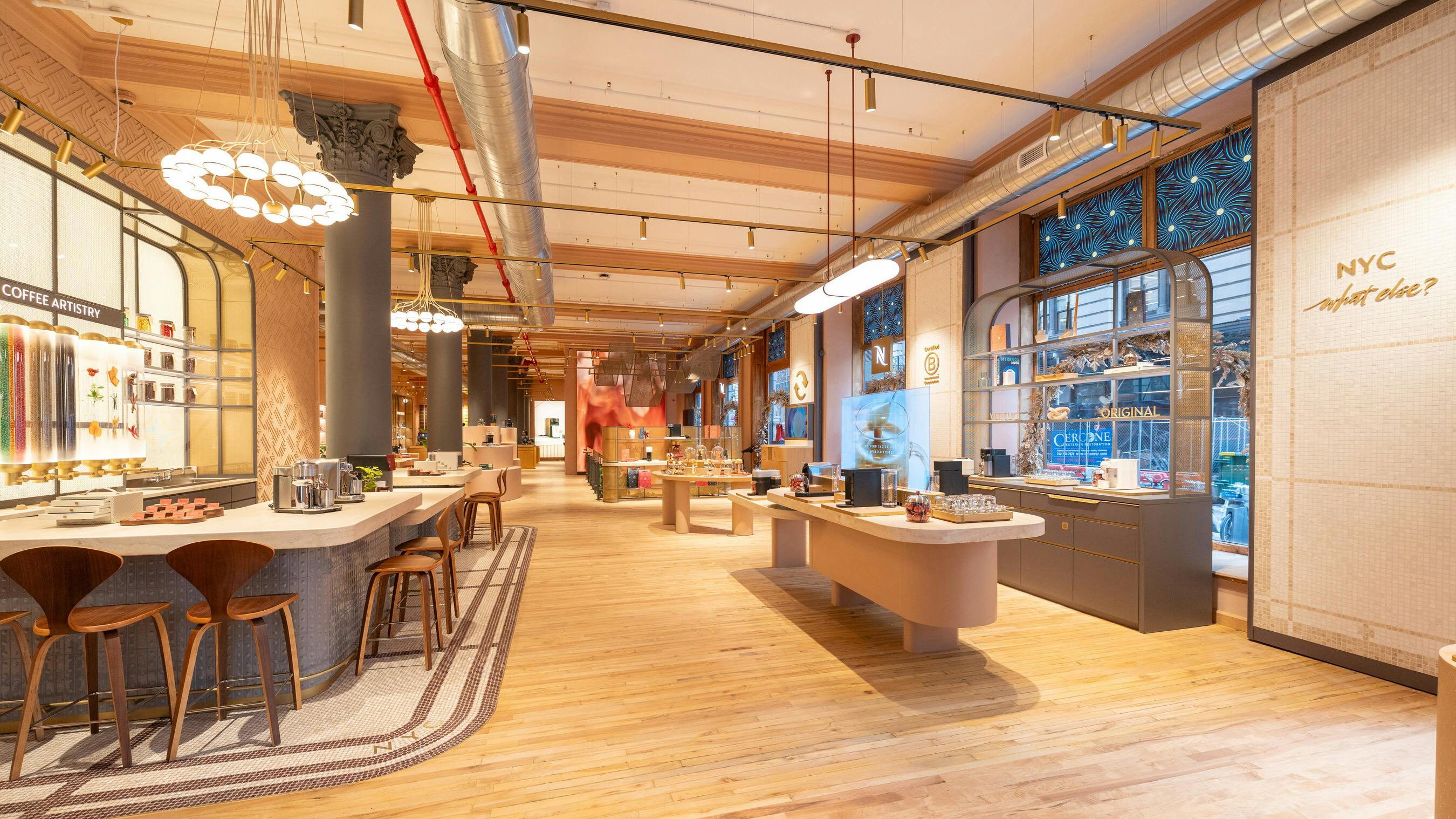 Nespresso opens New York boutique with hands-on tastings