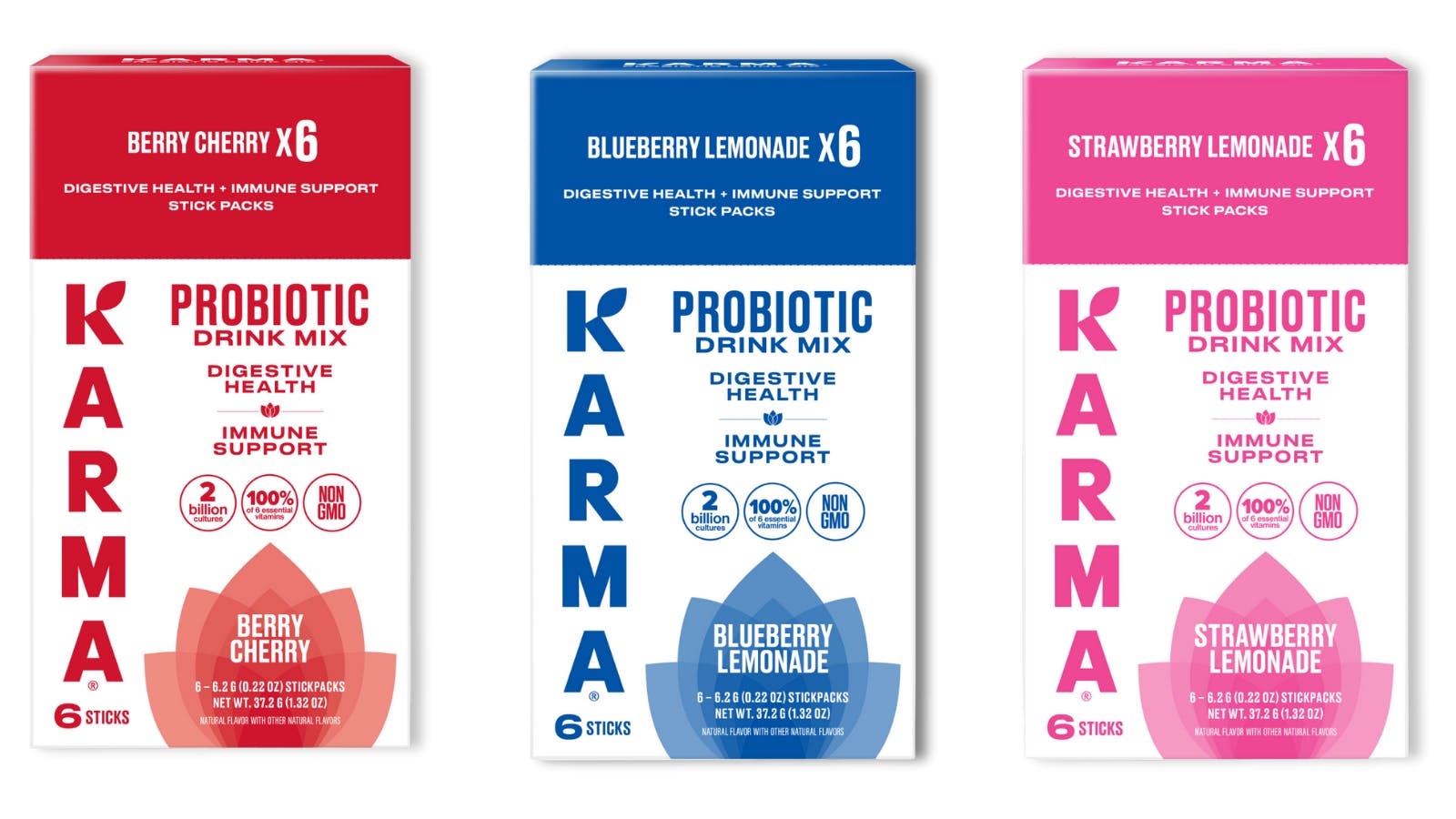 Karma Probiotic Stick Packs
