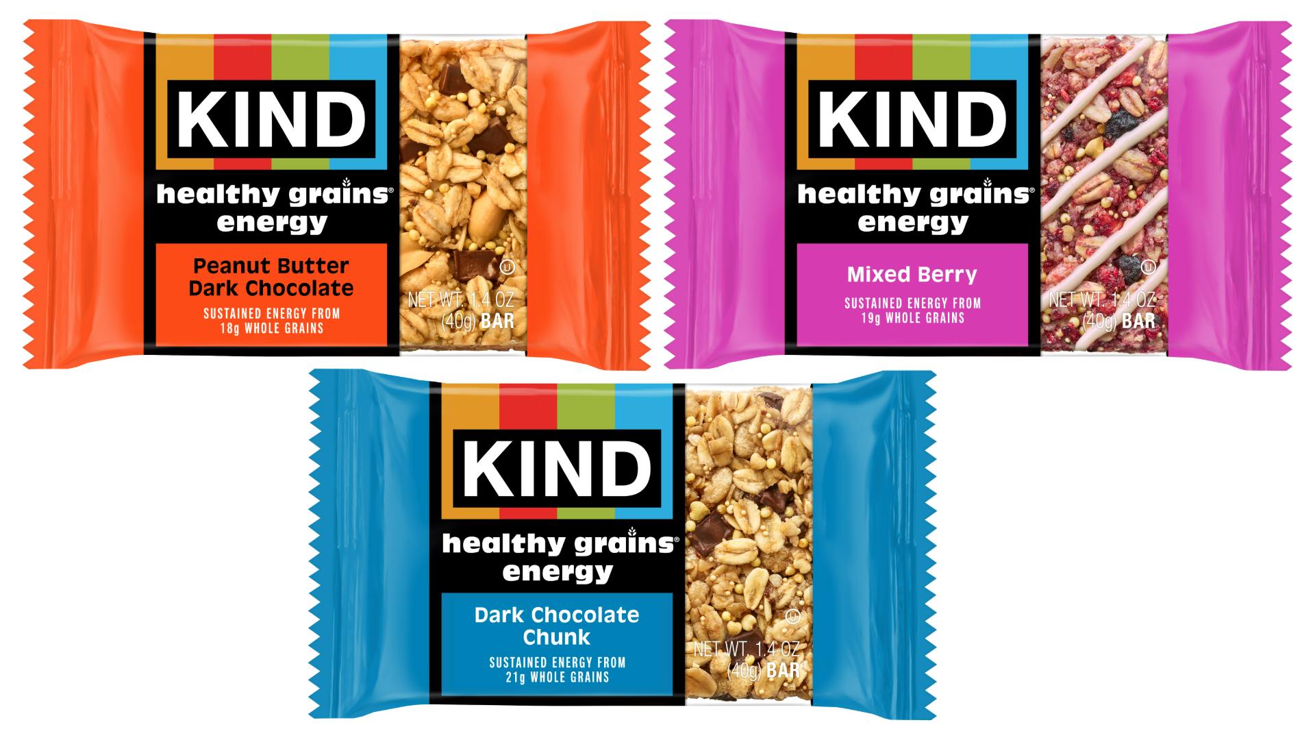 Kind Healthy Grain Energy bars