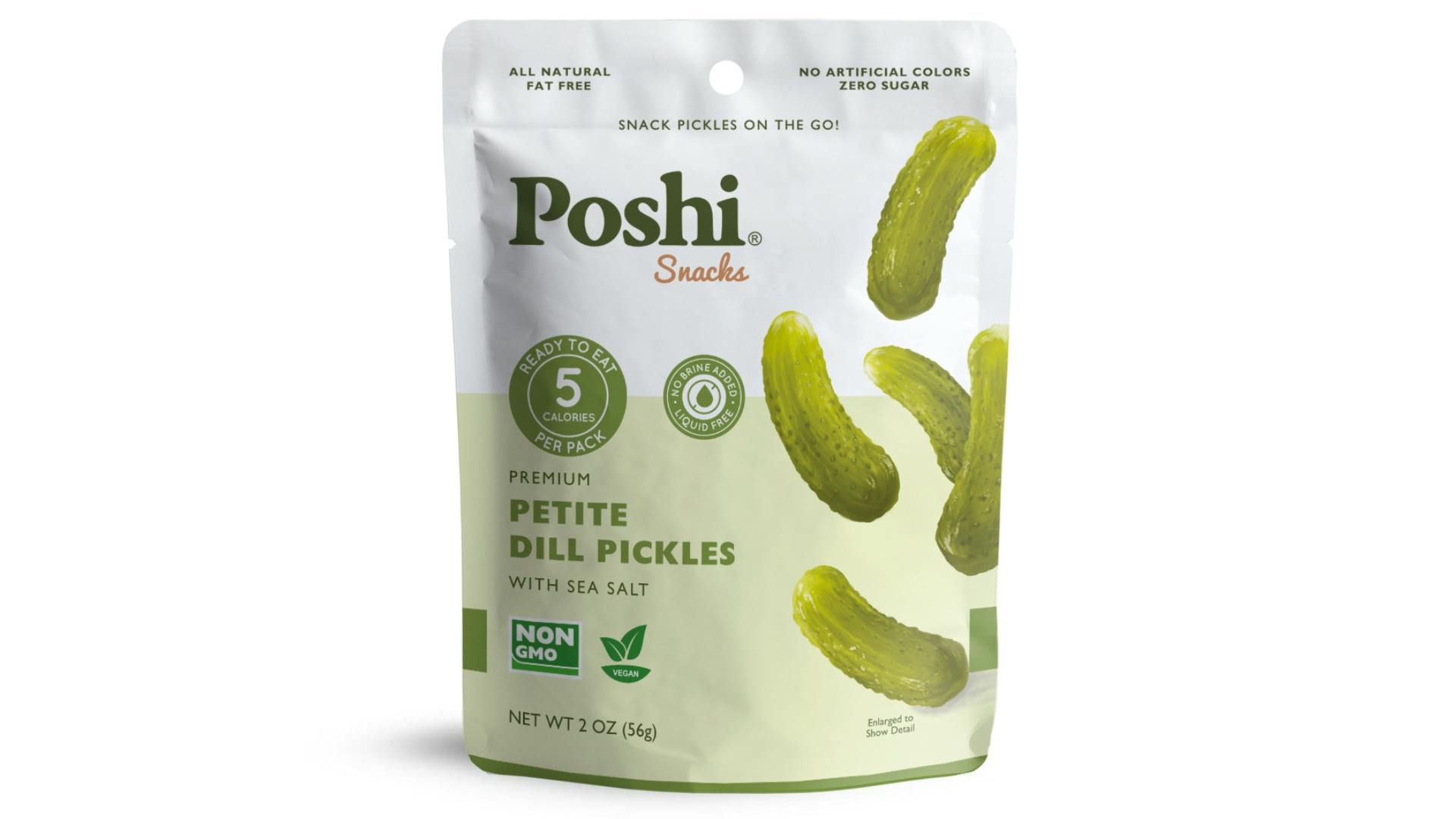 Poshi all-natural Petite Dill Pickles