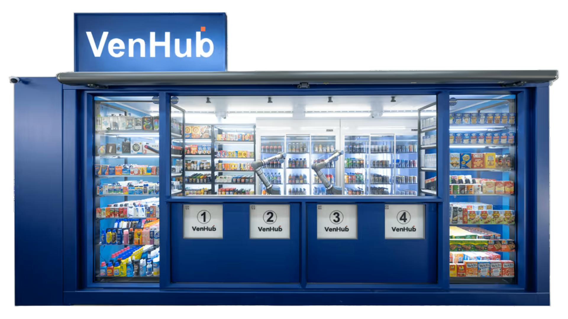Smart store operator VenHub begins trading on Nasdaq