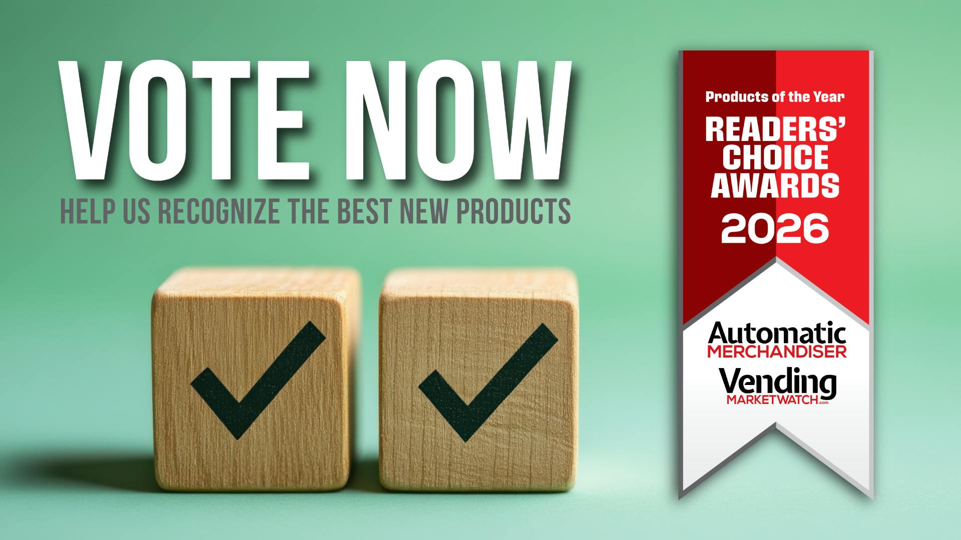 Readers' Choice best new products of 2025 for OCS, vending, micro markets and unattended retail