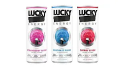 Lucky Energy Slush frozen energy drink Lucky Energy Slush frozen energy drink