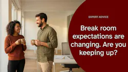 stock image Break room expectations are changing. Are you keeping up? stock image Break room expectations are changing. Are you keeping up?