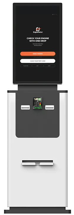 EngineTest laboratory-grade diagnostic kiosk (indoor) EngineTest laboratory-grade diagnostic kiosk (indoor)