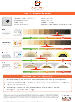 EngineTest sample engine report EngineTest sample engine report