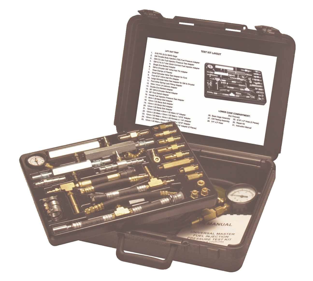 Universalmasterfuelinjectionpressuretestkit 10098953