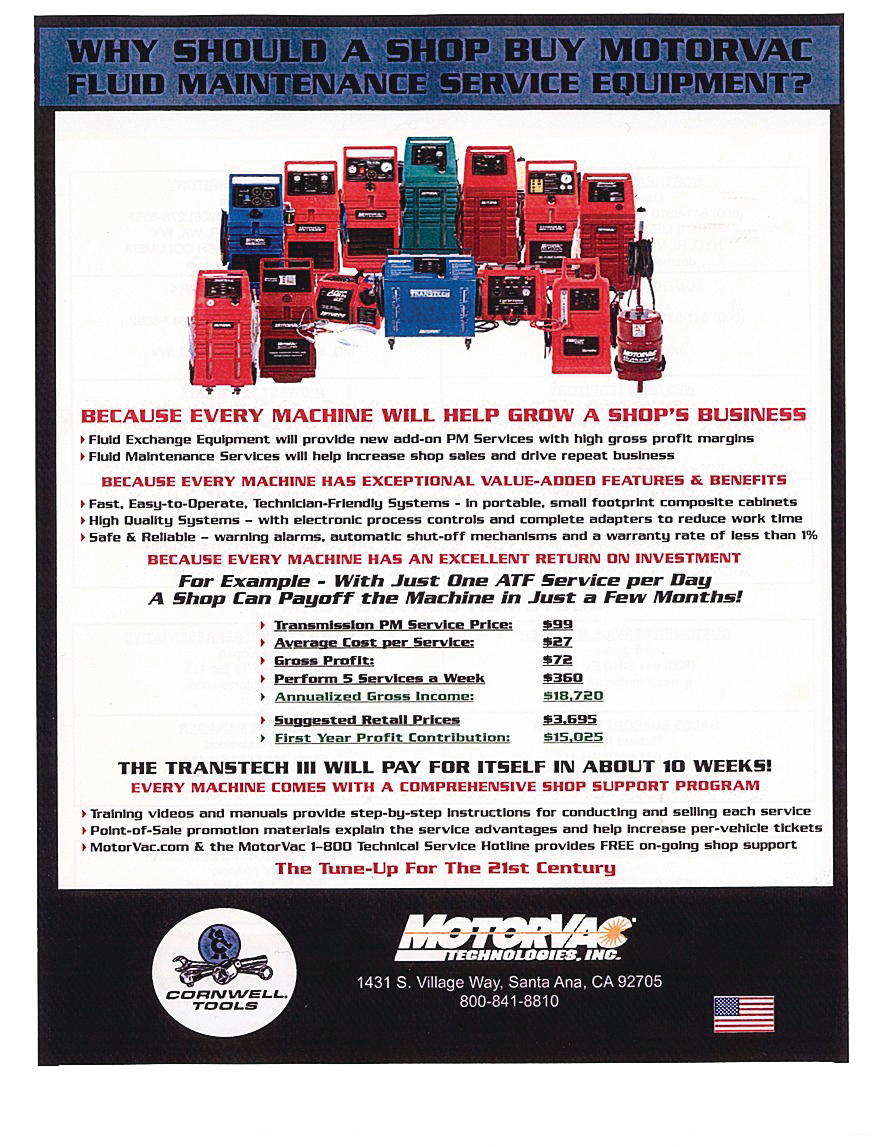 Fluidmaintenanceserviceequipmentpamphlet 10101792