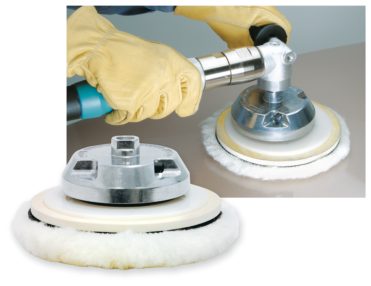 Rotary Random Orbital Sanding Head From Dynabrade Inc Vehicle