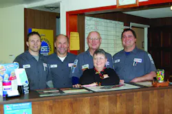 From left to right: Bud Dunton, Don Cranston, John Meyerhofer, Marsha Meyerhofer, Jeff Wangerin. Kristie Lancaster not pictured. From left to right: Bud Dunton, Don Cranston, John Meyerhofer, Marsha Meyerhofer, Jeff Wangerin. Kristie Lancaster not pictured.