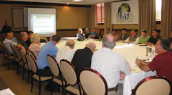 Members of NATS gather for a round table discussion. Members of NATS gather for a round table discussion.