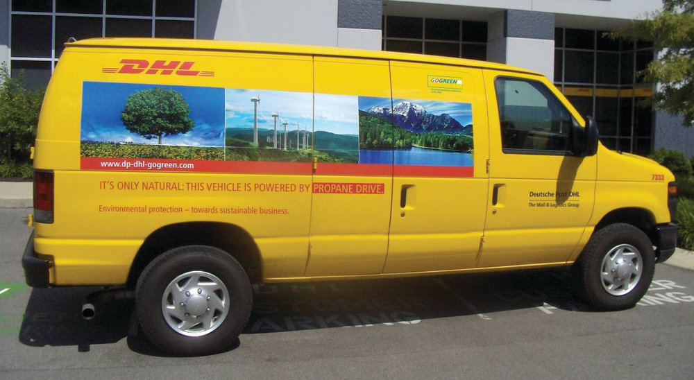 Dhl Lpg Vehicle 10752880