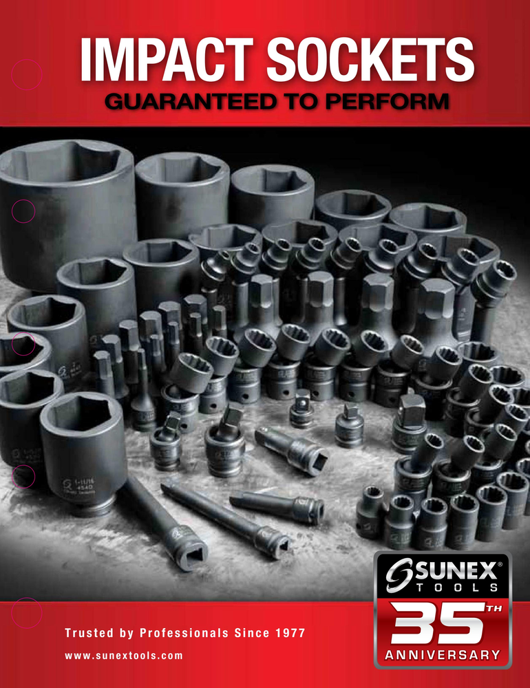 Sunex Socket Catalog 041012 01 10755353