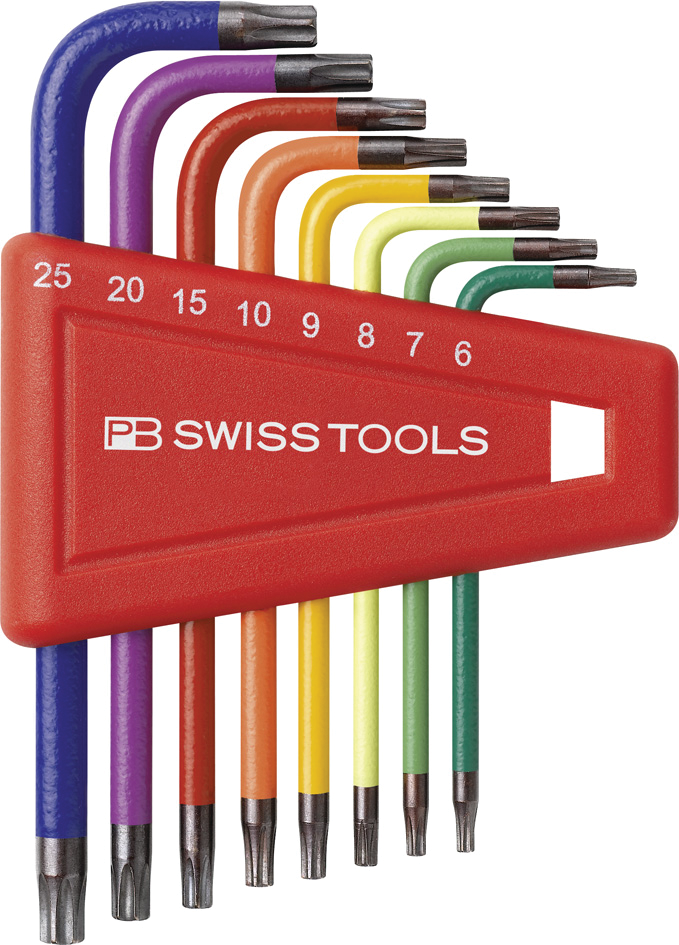 Rainbow Torx Key L-Wrenches