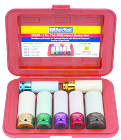 7-Piece Thin-Wall Impact Socket Set 7-Piece Thin-Wall Impact Socket Set