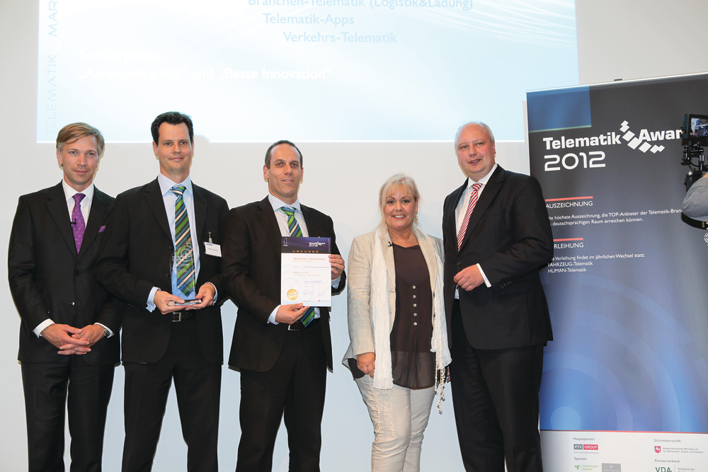 WABCO TrailerGUARD wins 2012 Telematics Award
