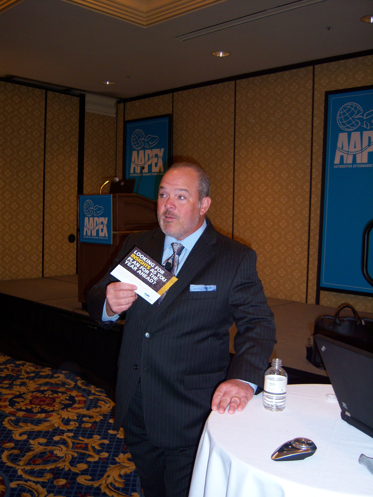 David Portalatin of NPD Group notes that conusmers are holding onto their cars longer and are willing to spend money to maintain them.