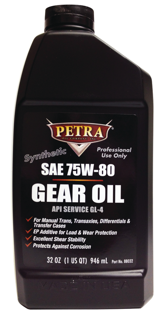 Sync 75W80 high performance gear lubricant