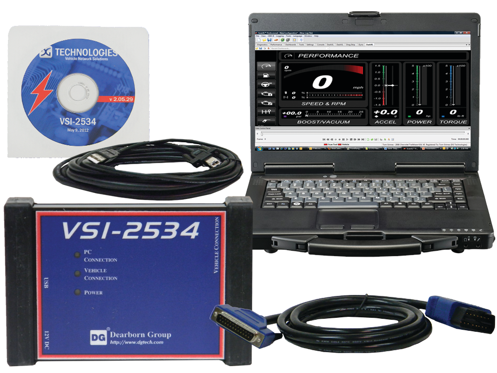 DG Technologies Vehicle Standard Interface (VSI 2534) Vehicle Network Translator