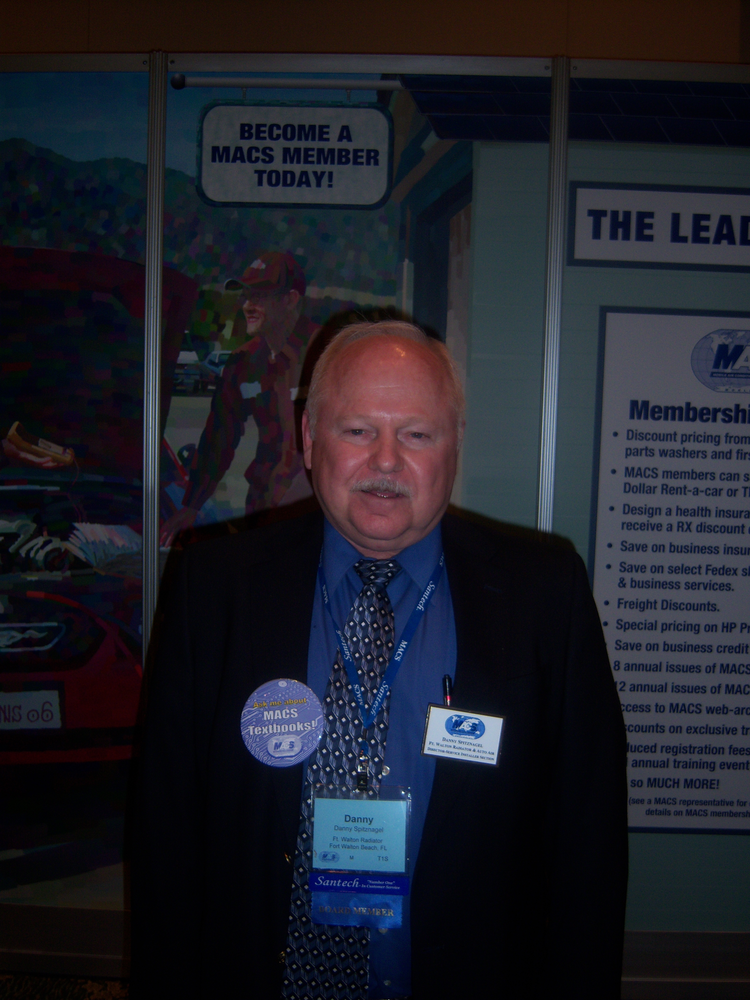 Danny Spitznagel attends his 25th MACS show.
