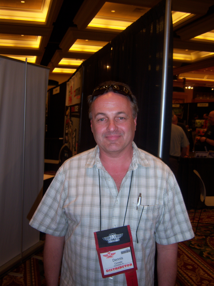 Dennis Conway explains the new tools he found at the Matco Tools tool show.