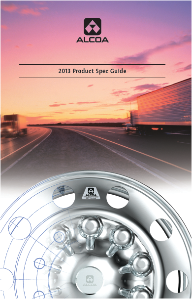 2013 Alcoa Commercial Vehicle Wheels Spec Data Guide Catalog
