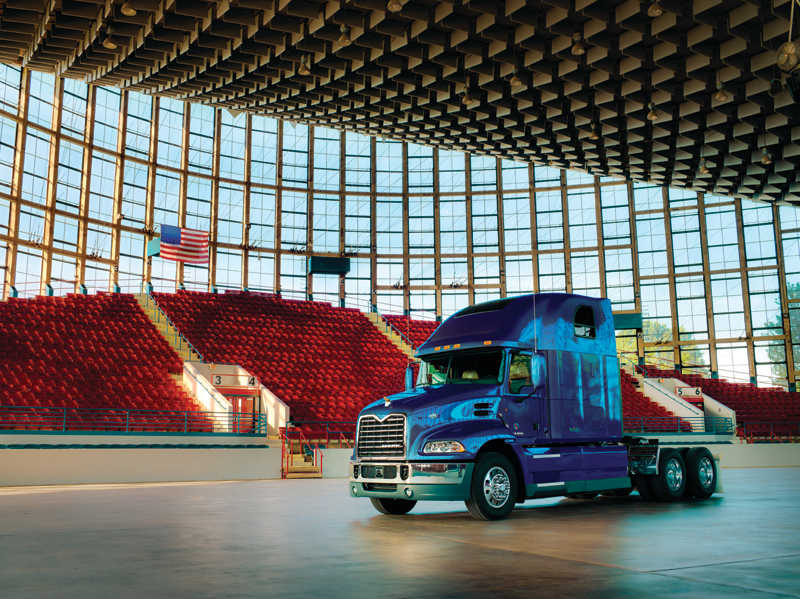 Mack will begin production of the DME-powered Pinnacle Axle Back model in 2015.