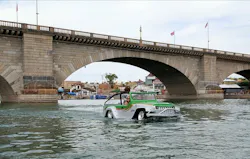 WaterCar's amphibious vehicle, the Panther, makes waves. WaterCar's amphibious vehicle, the Panther, makes waves.