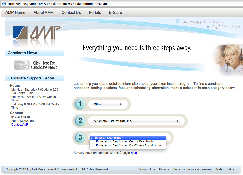 ALI Lift Inspector Certification Program expands computer-based testing into Canada.