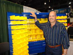 Monte Lewis thinks storage tools play a big role in shop efficiency. Monte Lewis thinks storage tools play a big role in shop efficiency.
