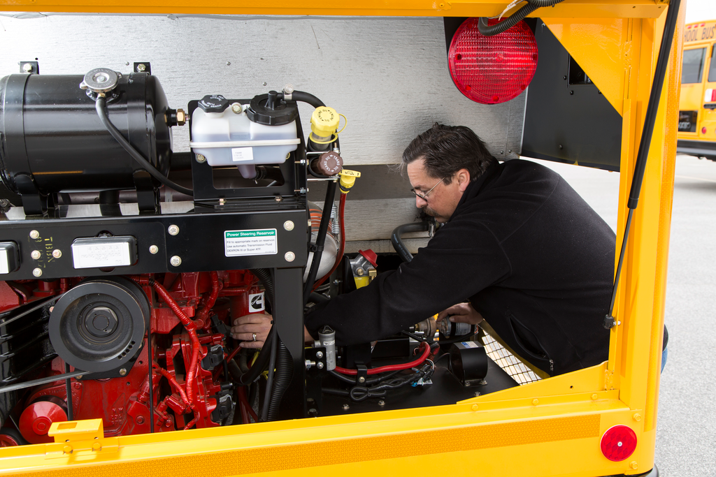 Thomas Built Buses&rsquo; Technician Institute is hands-on designed to enhance bus technician skills and complement school bus maintenance programs.