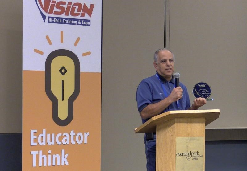 Rick Escalambre, 2015 VISION Educator of the Year
