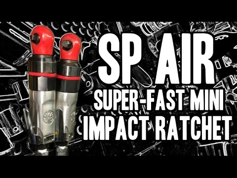 SP Air Super-Fast Mini Impact Ratchets Video
