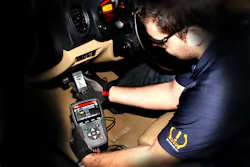 Using the OBD II interface connector for ECU reset with the ATEQ VT56 TPMS Tool, technicians are able to relearn the TPMS sensors for this vehicle. For information on the ATEQ VT56, visit www.VehicleServicePros.com/11374224 Using the OBD II interface connector for ECU reset with the ATEQ VT56 TPMS Tool, technicians are able to relearn the TPMS sensors for this vehicle. For information on the ATEQ VT56, visit www.VehicleServicePros.com/11374224