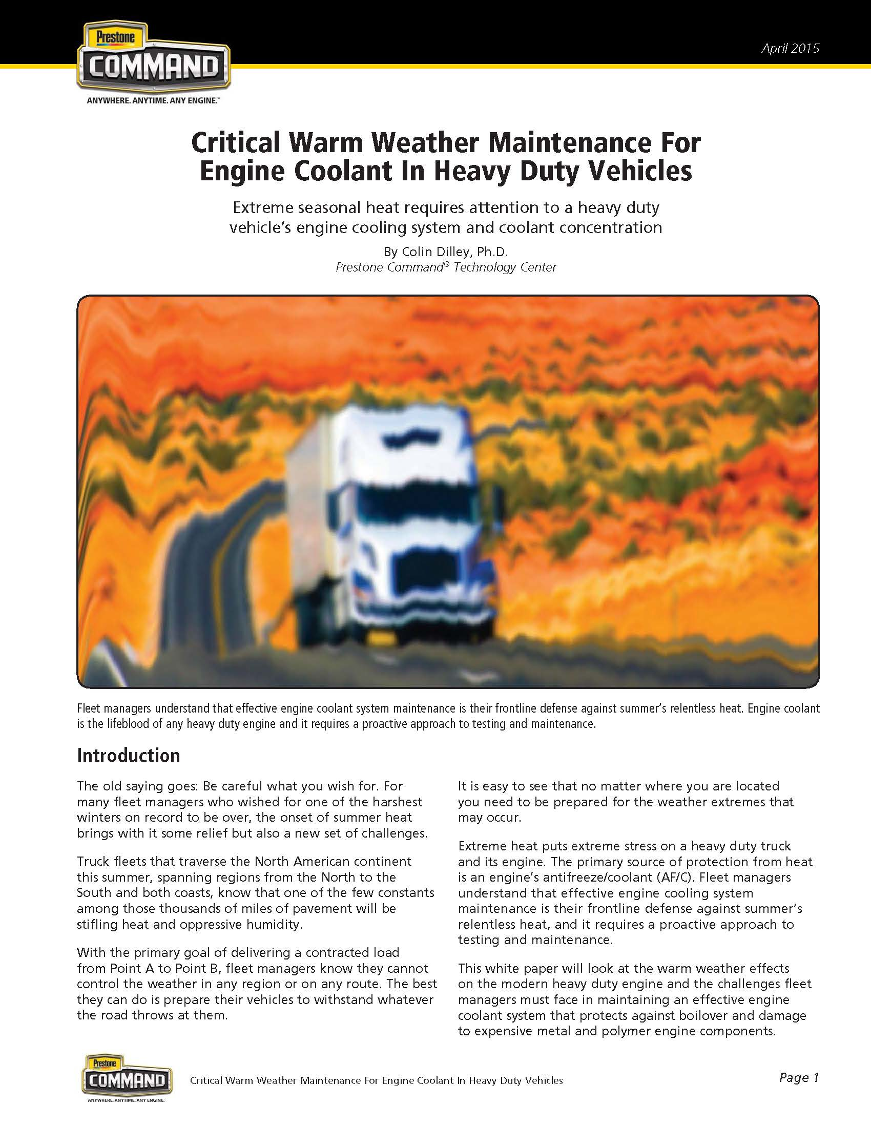 Prestone Command Summer White Paper 071515 Pg 1 55a7e5d5a6a90