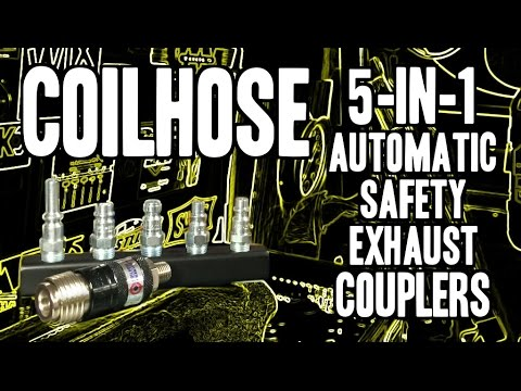 Real Tool Reviews: Coilhose Pneumatics 5-in-1 Automatic Safety Exhaust Couplers Video