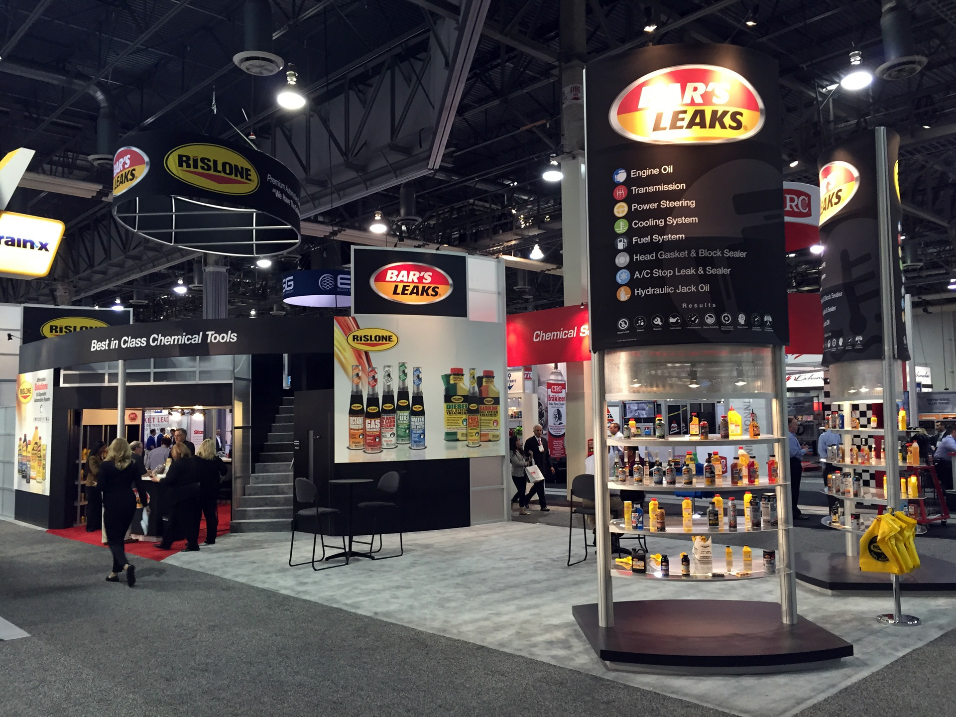 Bar S Leaks And Rislone Aapex Booth 562f923cac6a1