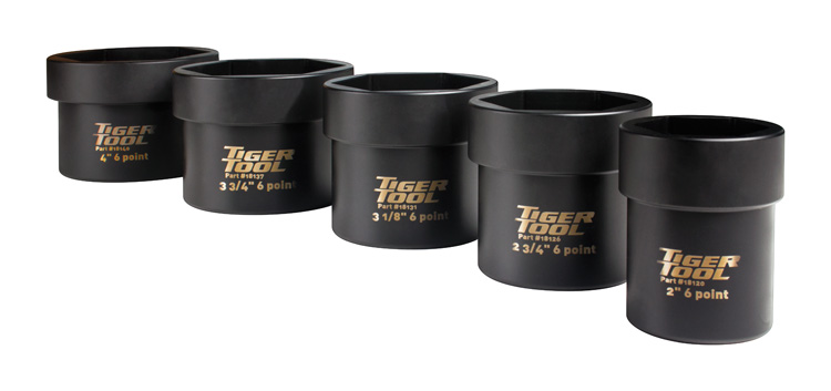 Tiger Tool 6 Point Axle Nut Socket Set No 18200 568ac3d56ab15