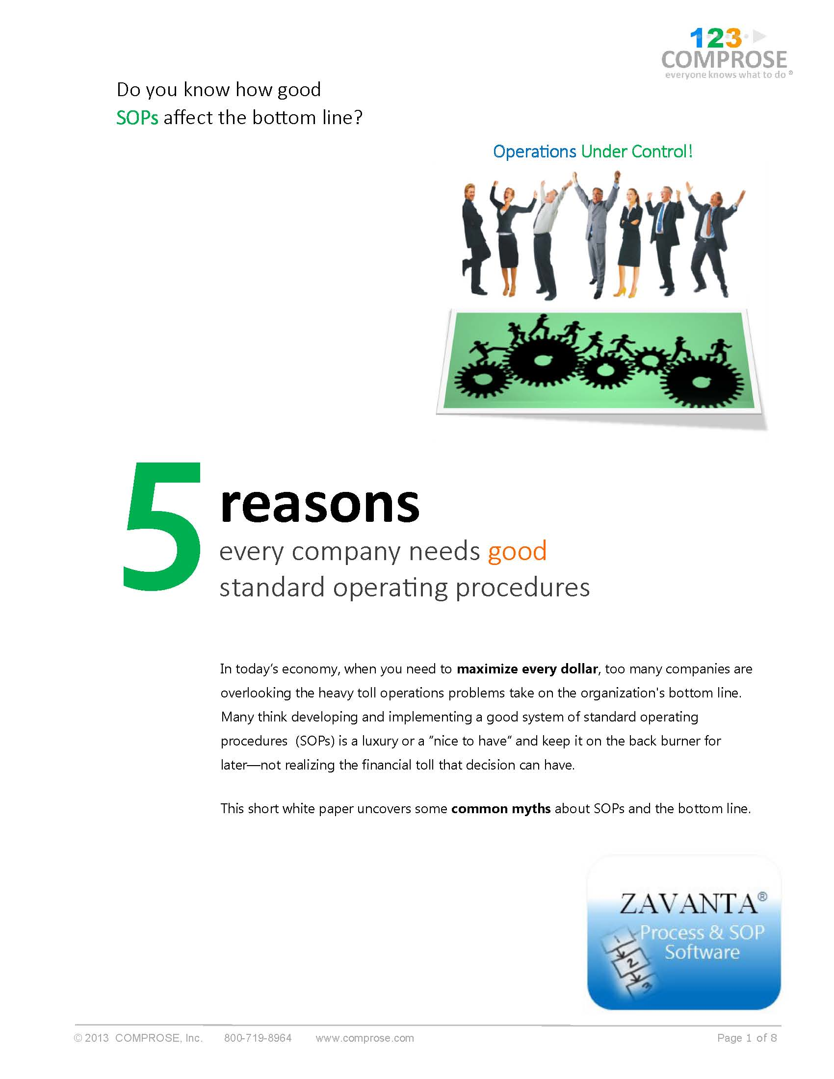 5 Reasons Every Company Needs Good SOPs Page 1 56ba2dc3d76f6