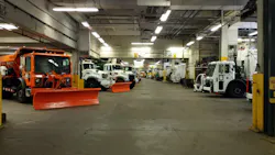 A look inside New York City's Department of Sanitation's central repair station. DSNY has more than 7,000 vehicles in its fleet. A look inside New York City's Department of Sanitation's central repair station. DSNY has more than 7,000 vehicles in its fleet.