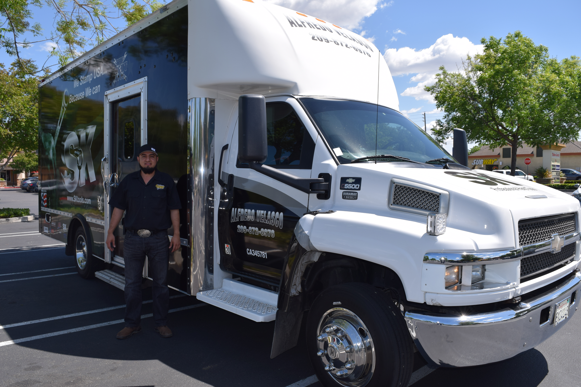 Alfredo Velasco, independent distributor out of Modesto, Calif.