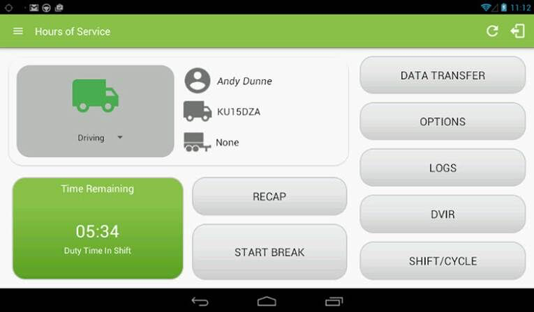 Isotrak HOS app screenshot 1 57c443902f047