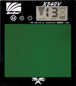 Arc One X540 V Auto Darkening Filter 587405ecb5f50 Arc One X540 V Auto Darkening Filter 587405ecb5f50