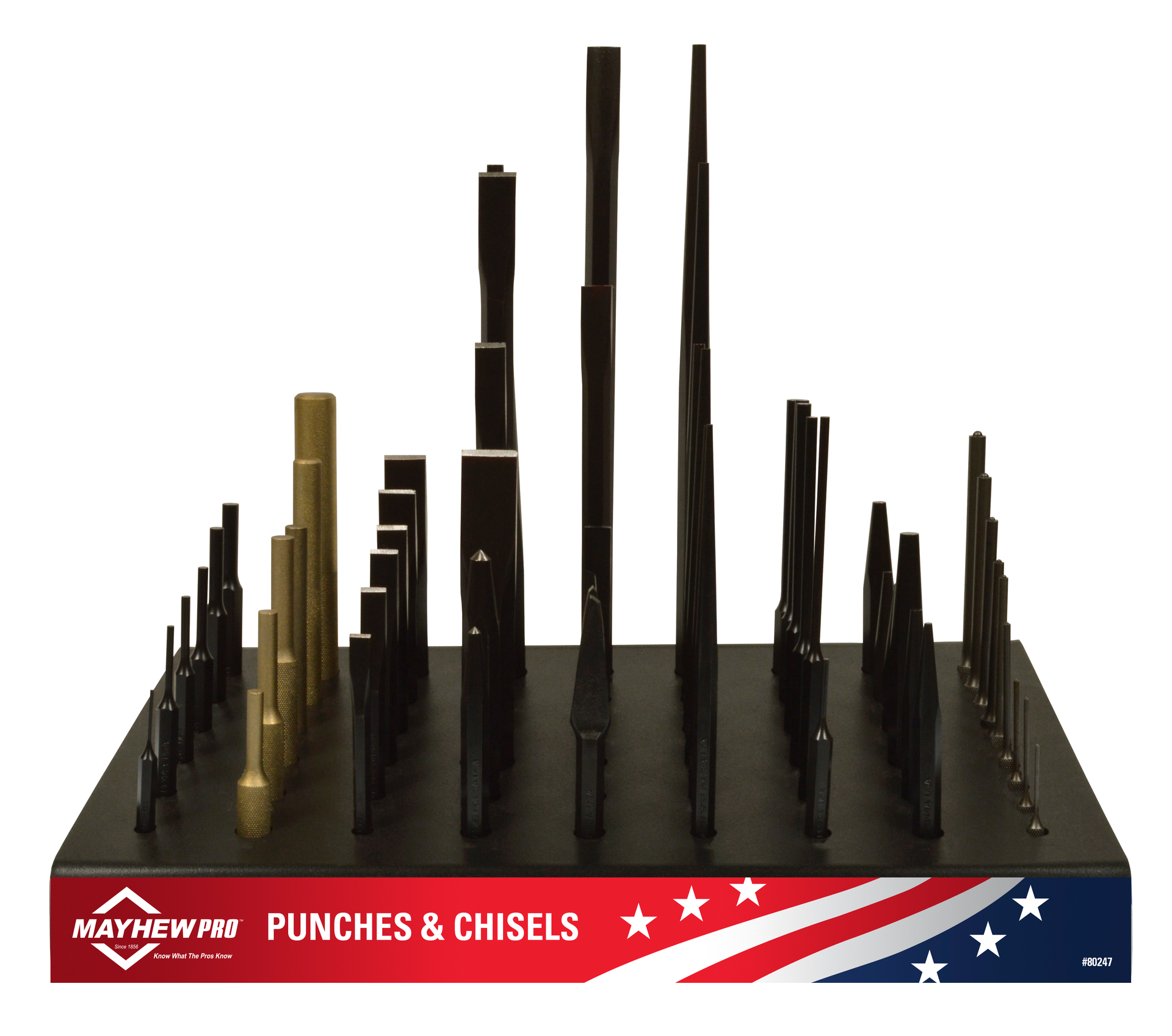 Easily fits onto a shelf in a tool truck so you never have to break apart a set.