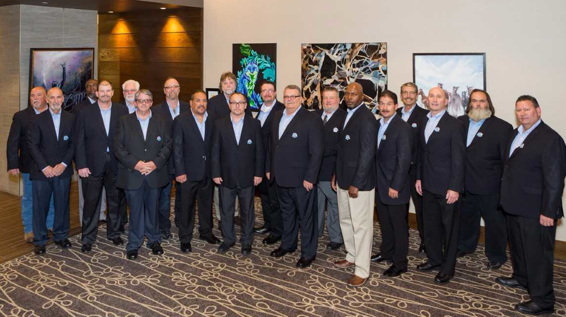 Pictured, from left: John Haworth, Raymond Coletta, Ernest Cobb, Steve Bowman, Brad Wright, Kevin Johnson, Tim Hauck, Jaime Rios, Pat Schott, Allen Pingel, Donald Shuster, Steven Cole, Mike Kinnard, Louis Patton III, Humberto Garza, John Merritts, Greg Kent, Daniel Worden, Peter Dahmer. Not Pictured: Rene Garcia, Gary Graf, Joe Miller, Bob Poore, Ted Welbaum, Larry Woodruff, Don Yonkman.