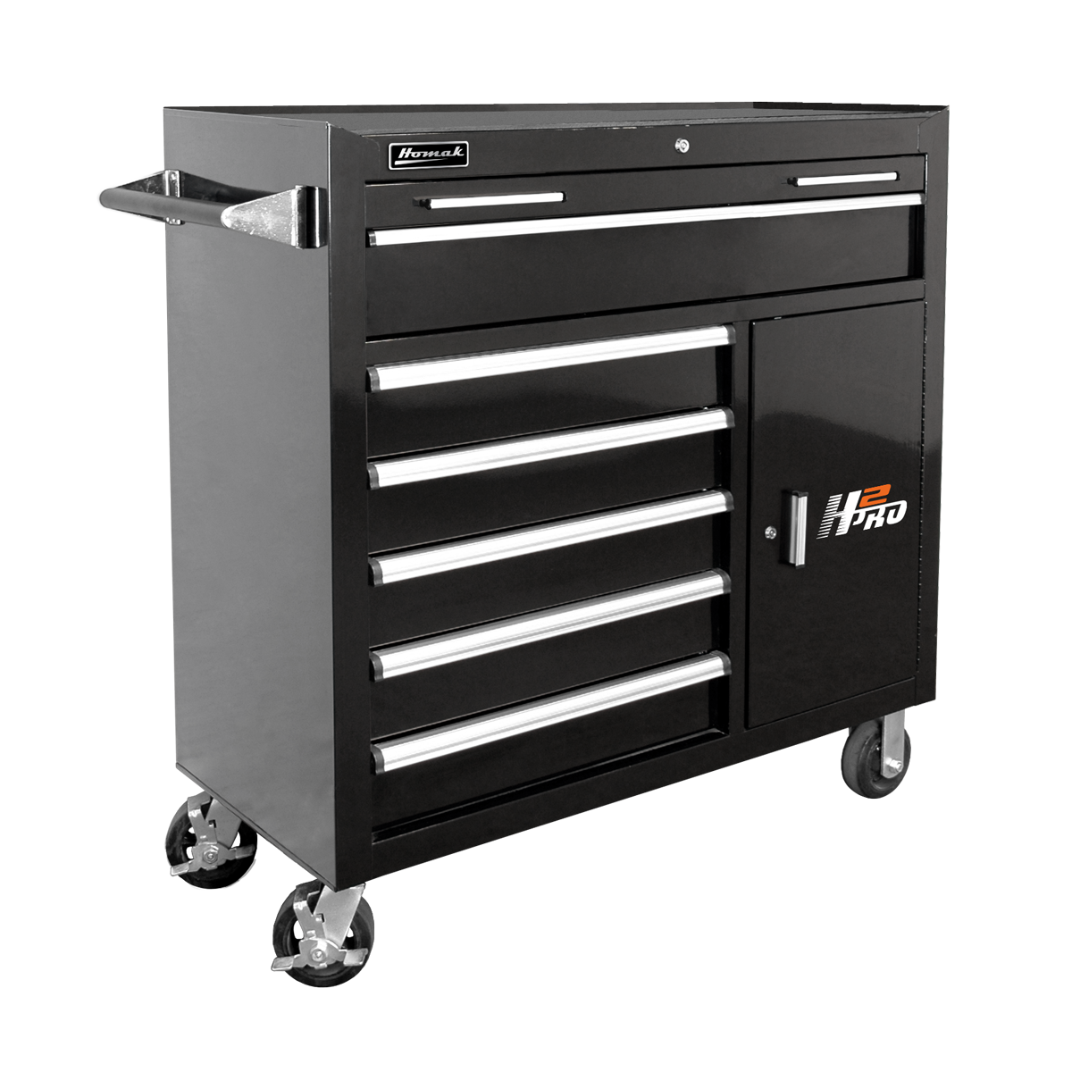 H2 Pro 41 Roller Cabinet Black 1