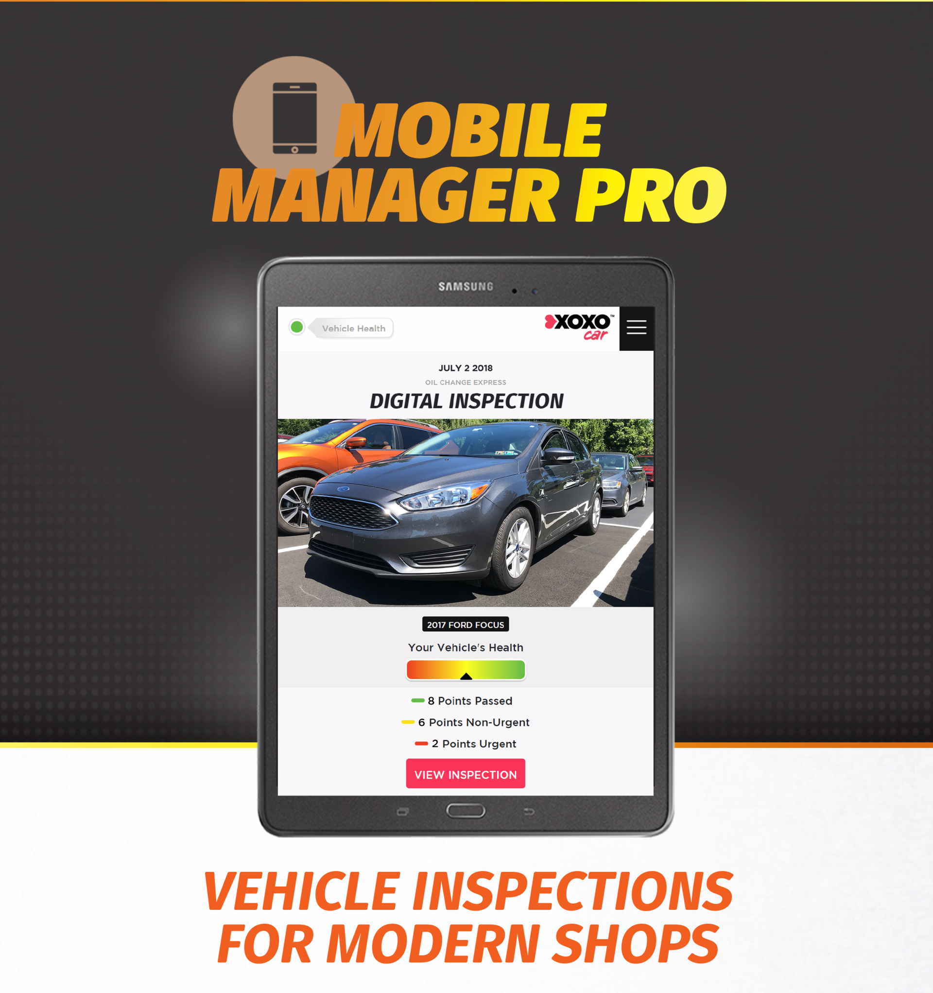 Digital Vehicle Inspections Mobile Manager Pro