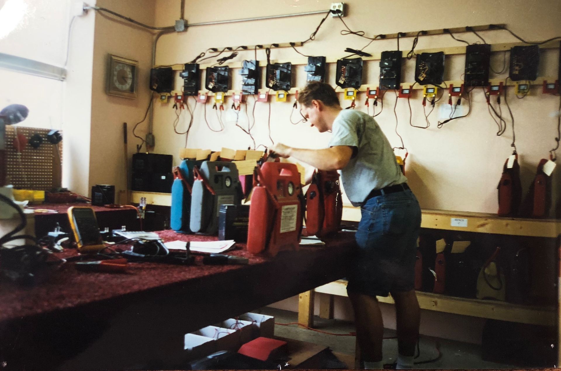 Production of the Jump-N-Carry JNC600 in the early 1990s.