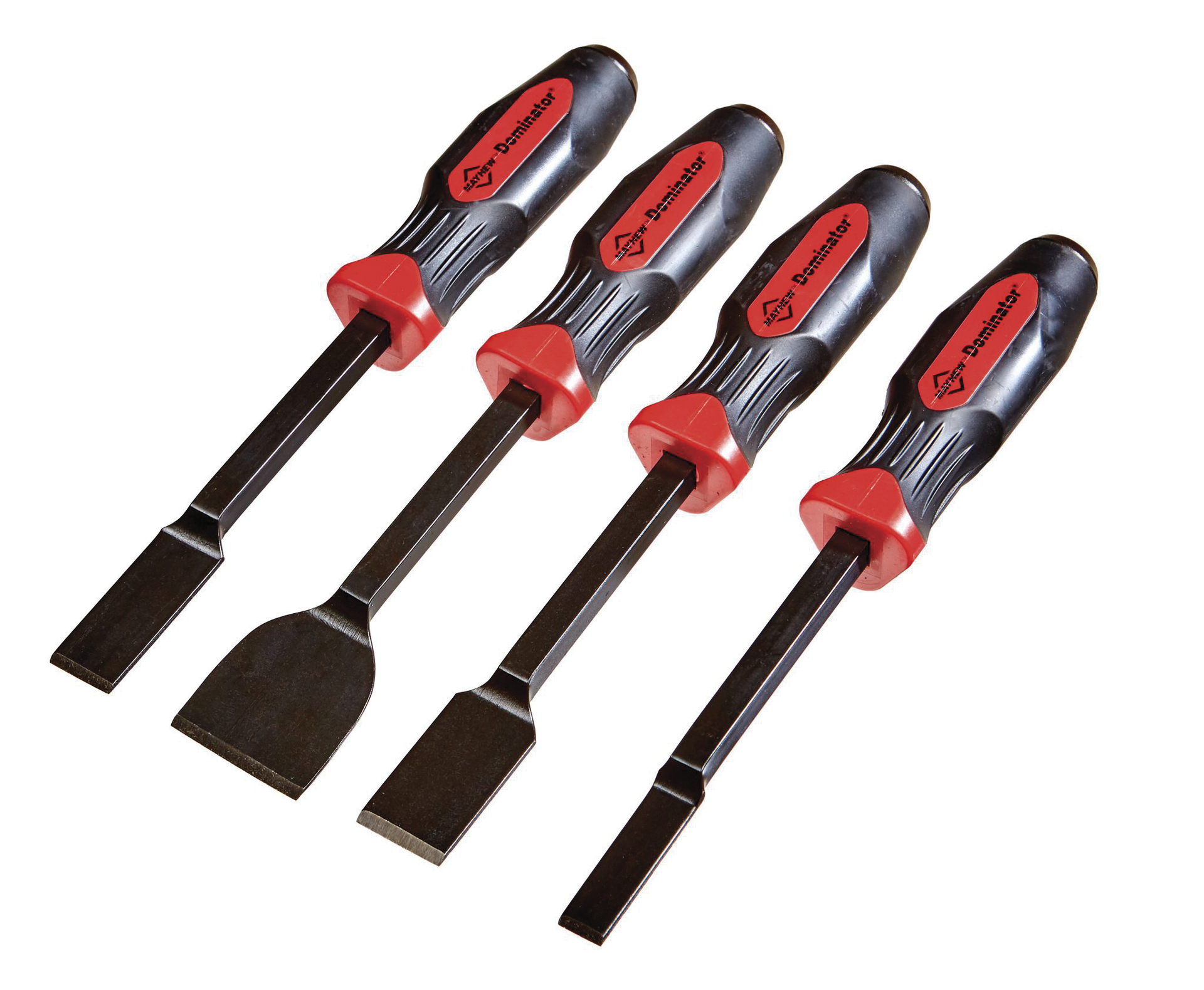 4 Pc Dominator Straight Scraper Set